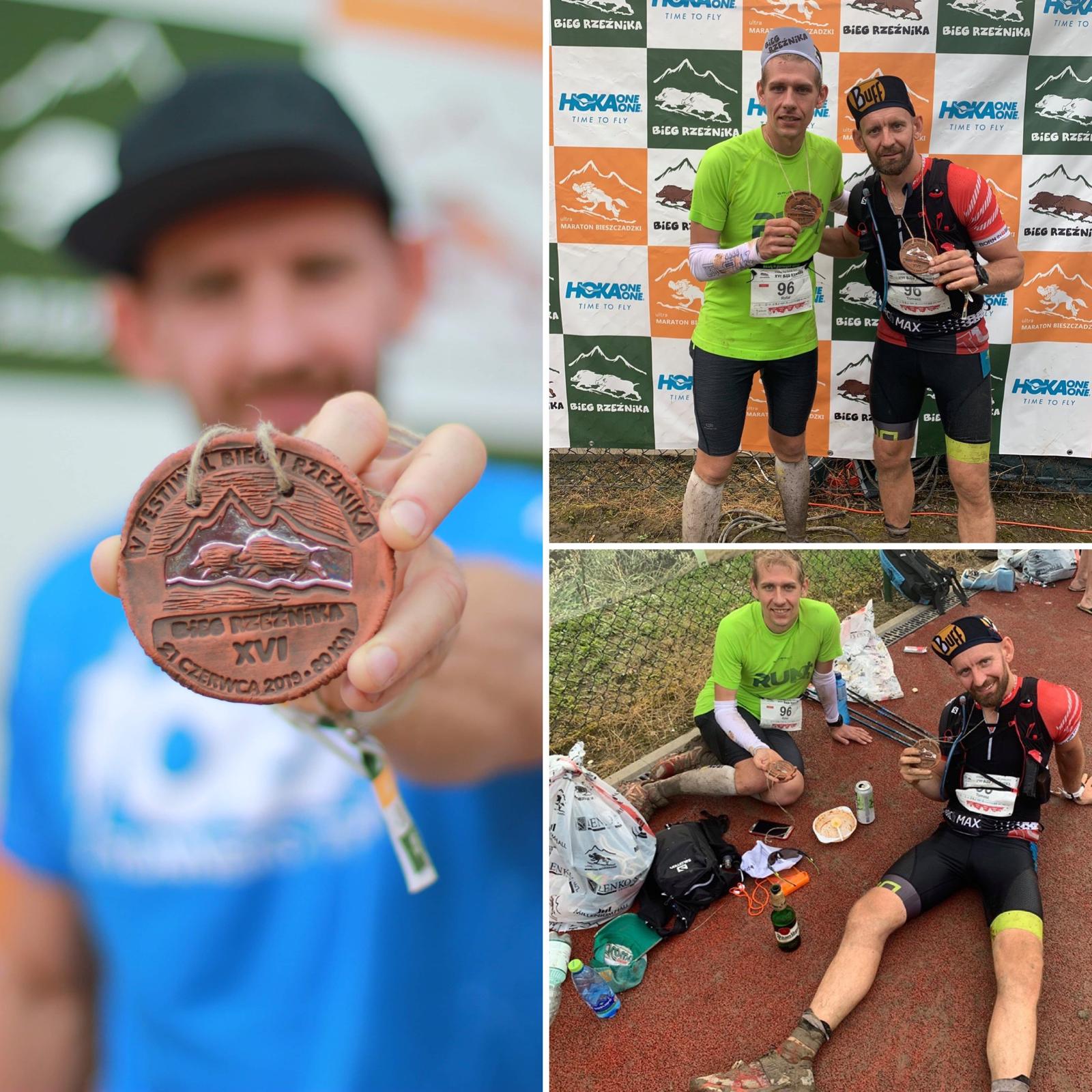 Bieg Rzeźnika – medal na mecie ultramaratonu