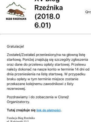 XV Bieg Rzeźnika – cz. 1 – zdjęcie 1 z relacji